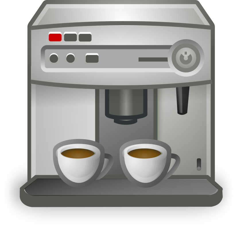 Kitchen clipart machines. Coffee maker medium image