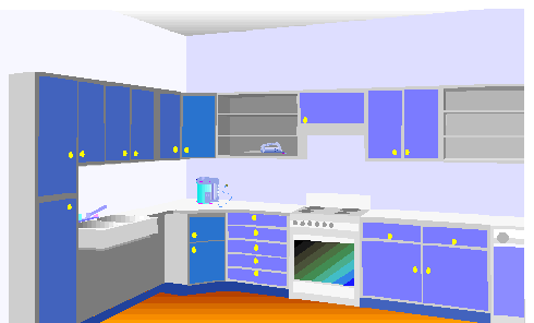 kitchen clipart modern