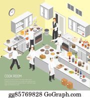 kitchen clipart resturant