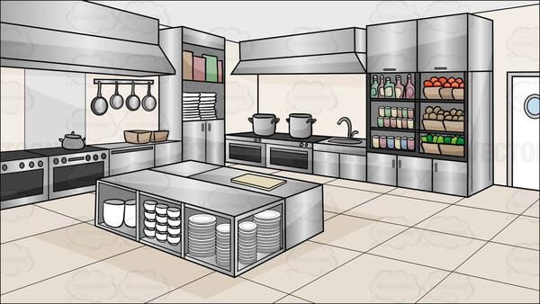 kitchen clipart resturant