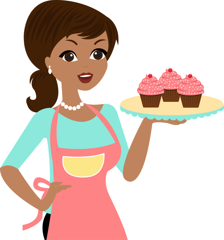 kitchen clipart woman