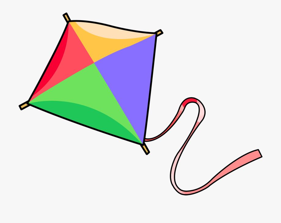 clipart kite cartoon