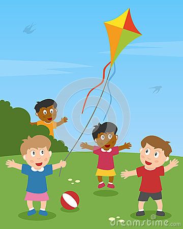 Kite clipart flying high. Pictures of children kites