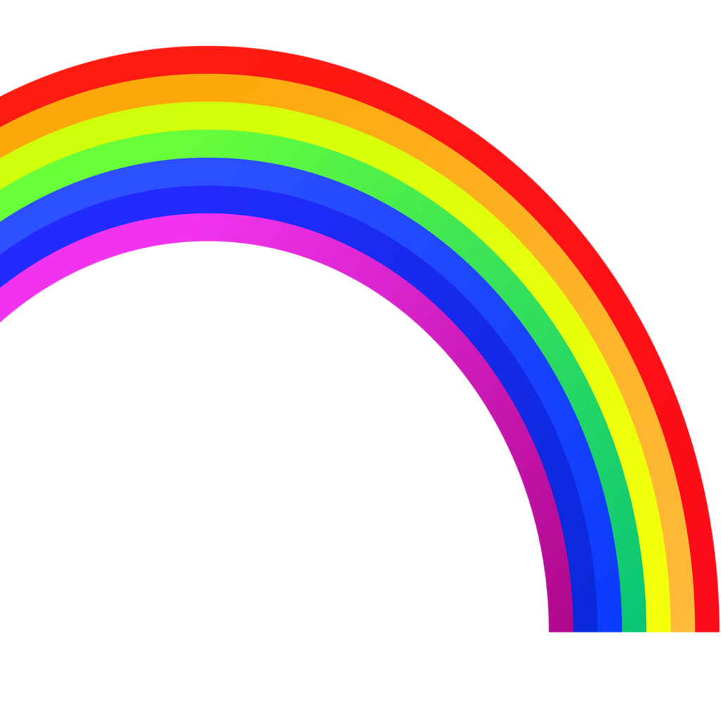 kite clipart rainbow