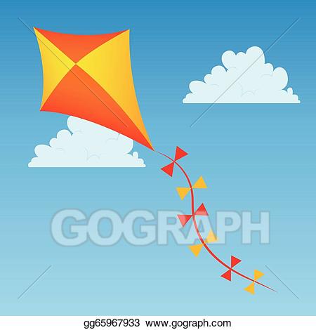 kite clipart sky clipart