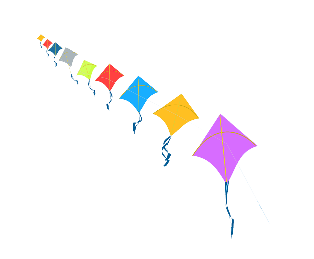 kite clipart transparent background