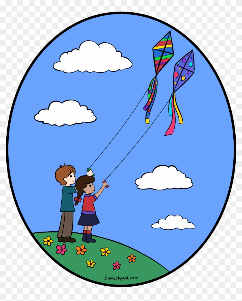 kite clipart two