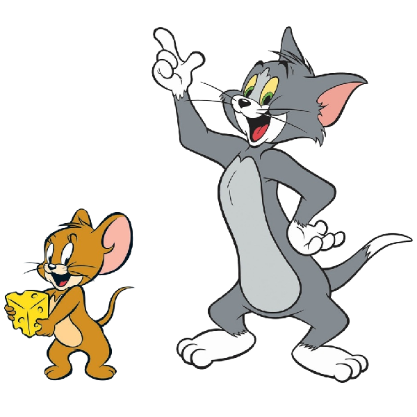 Cat and at getdrawings. Kitten clipart chase mouse