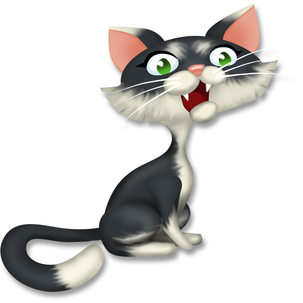 Kitten clipart house cat. Tuxedo hay day wiki
