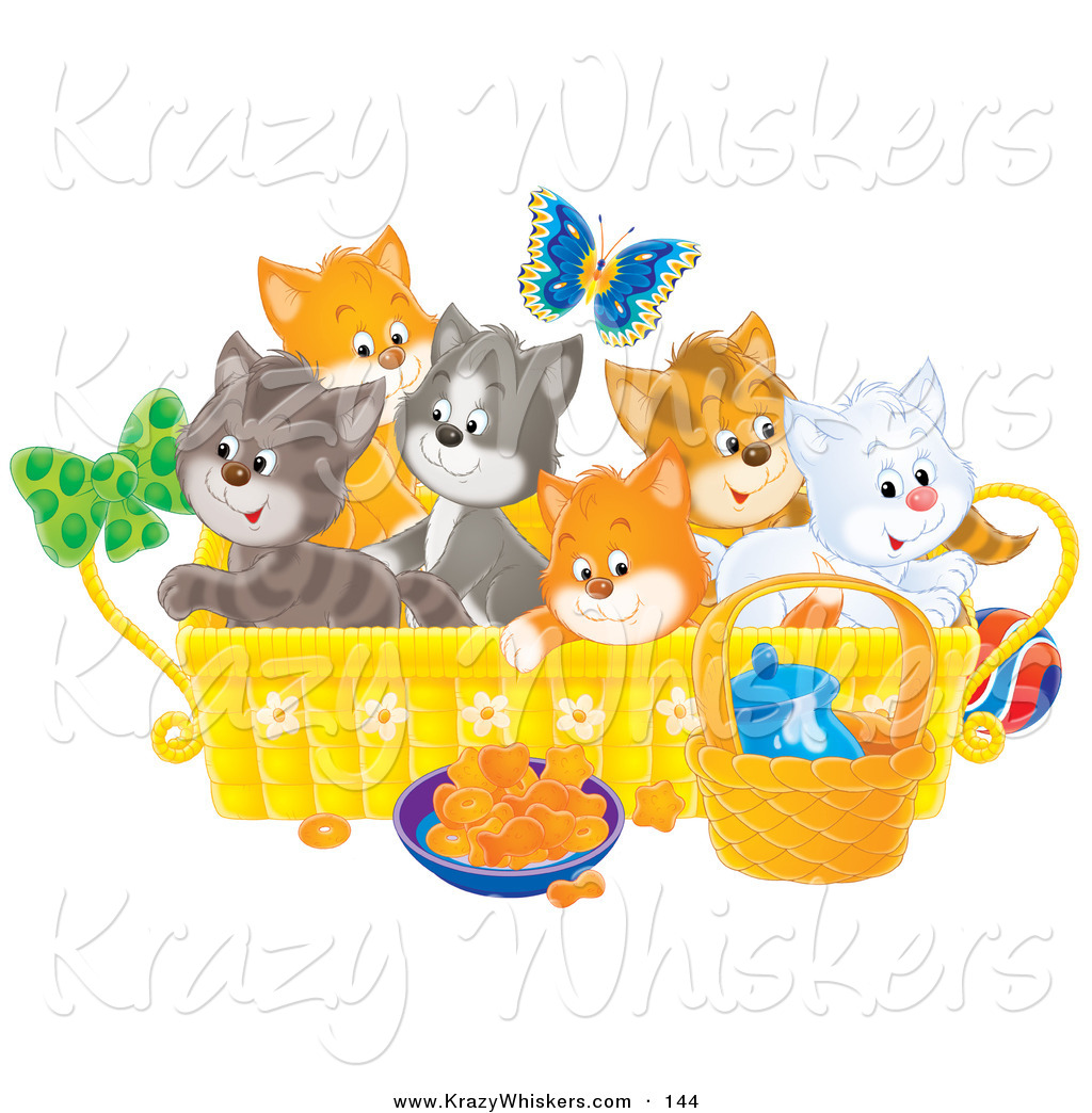 Kitten clipart litter kitten. Critter of a blue