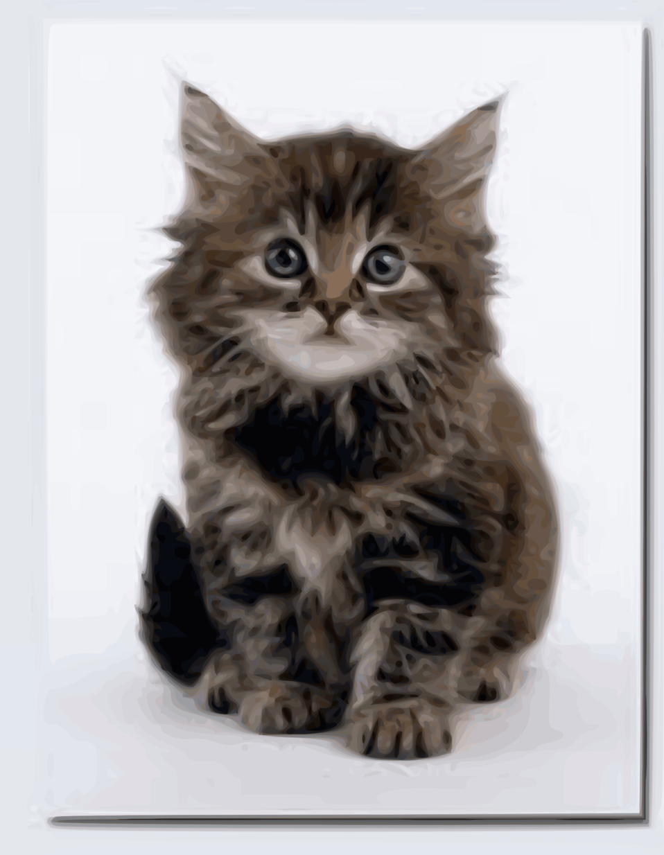 kitten clipart public domain