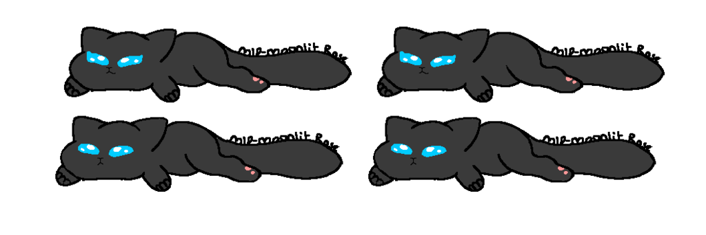 kittens clipart side view