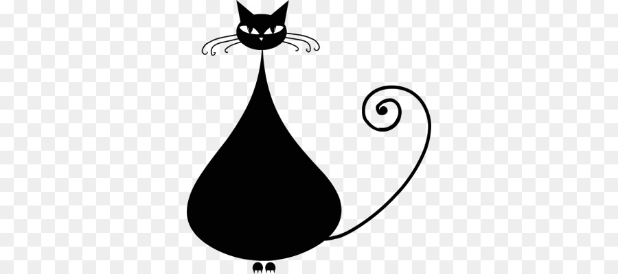 Kitten clipart simple cat. Silhouette png download free