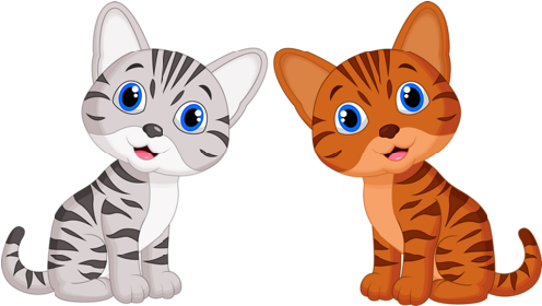 Download cute png . Kitten clipart transparent background