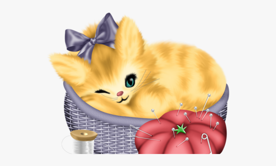 Free cliparts . Kitten clipart whimsical cat