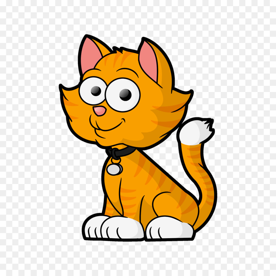 Cartoon kitten transparent clip. Kittens clipart cat animation