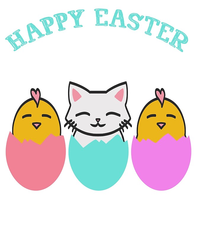 Kittens clipart easter. Cats bunny egg kitten
