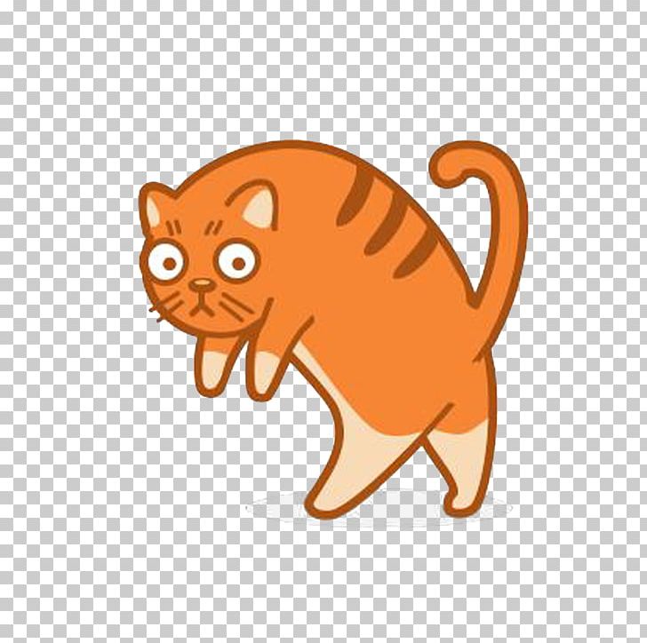 Cat kitten walking icon. Kittens clipart purr