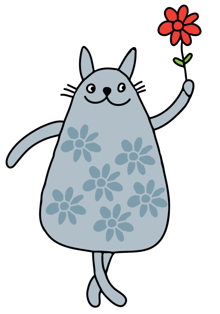 Kitty clipart doodle.  a jpg cat