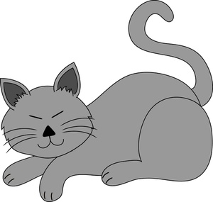 Free gray cliparts download. Kitty clipart grey cat