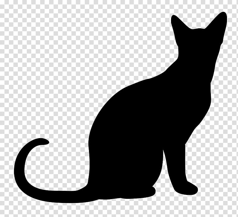 Kitty clipart translucent. High quality cats silhouette