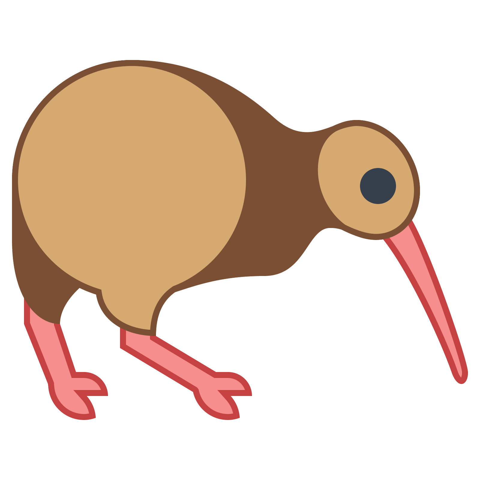 Kiwi clipart kiwi bird, Kiwi kiwi bird Transparent FREE for download on ...