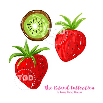 Kiwi clipart strawberry kiwi. Preppy clip art tracey