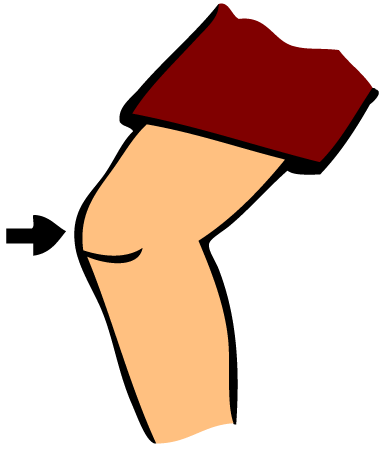 knee clipart