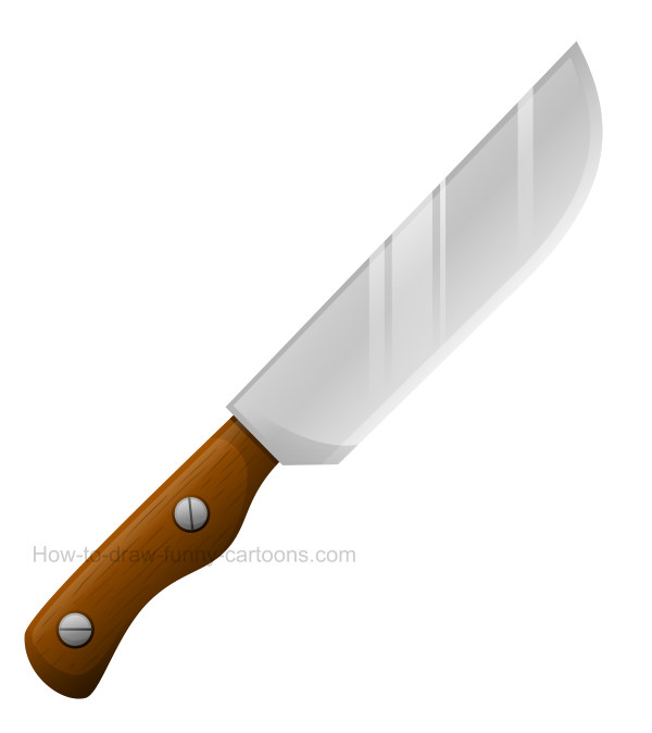 knife clipart animated