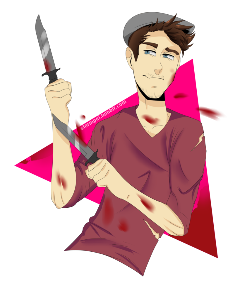 Jacksepticeye murder tools by. Knife clipart assassination