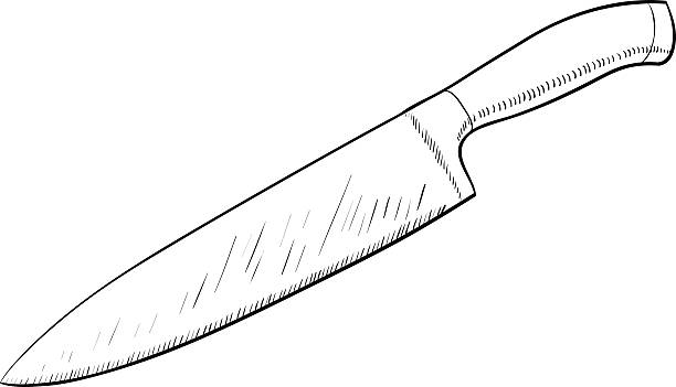 White clipart knife. Black and clipartxtras cliparting