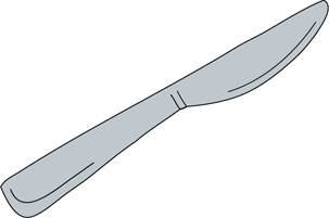 Knife clipart butter knife. 