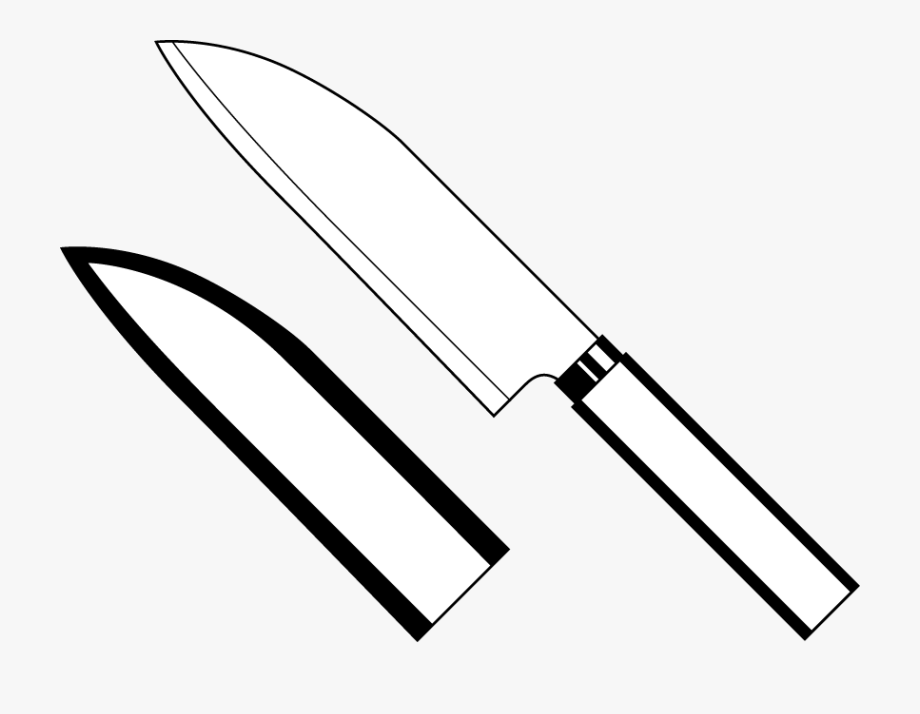 knife clipart chef's knife