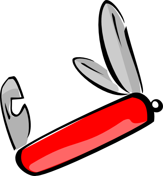 knife clipart colouring