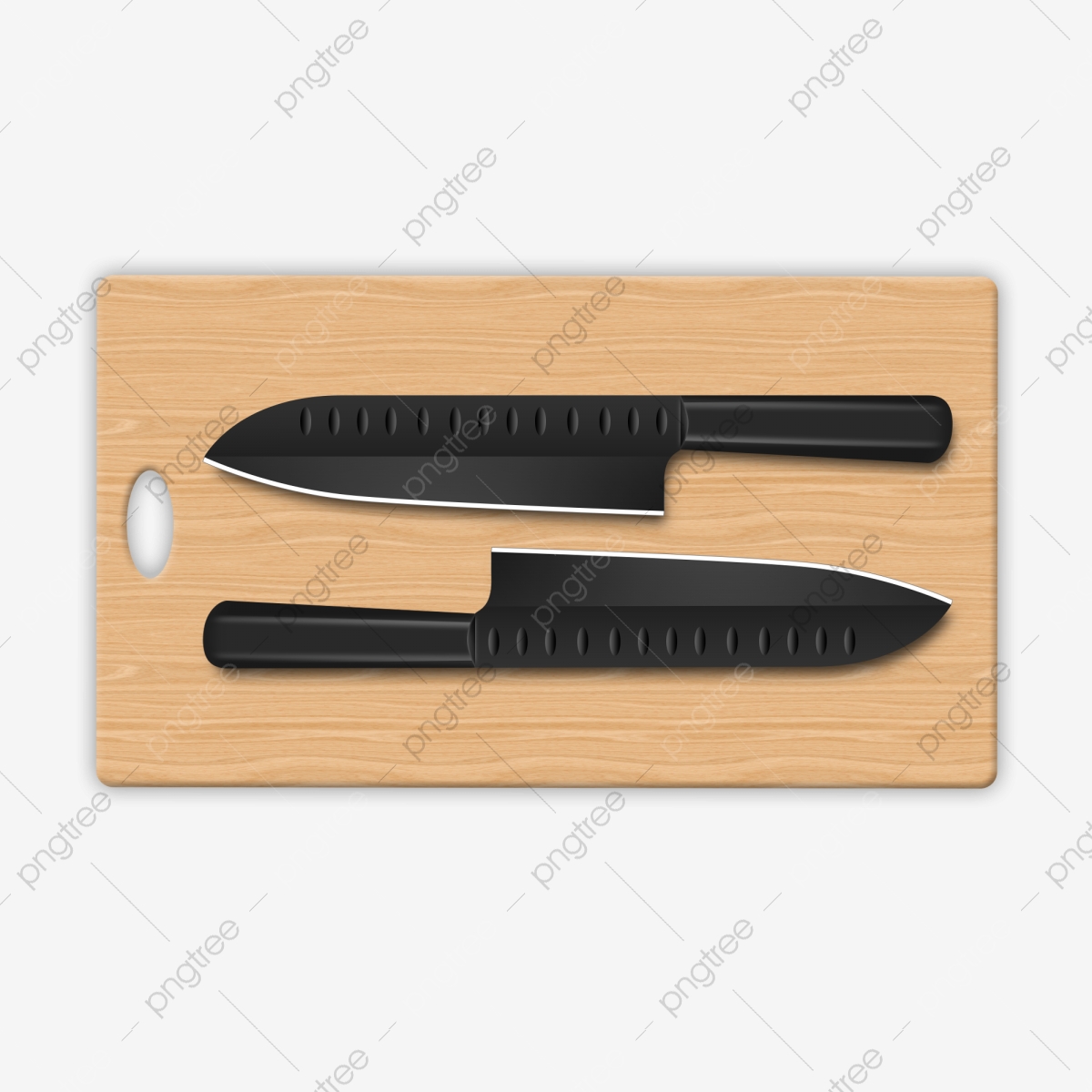 knife clipart cutting board