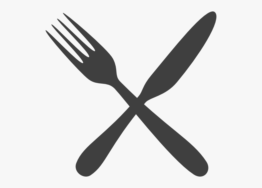 Knife clipart eating. Kinfe transparent fork and