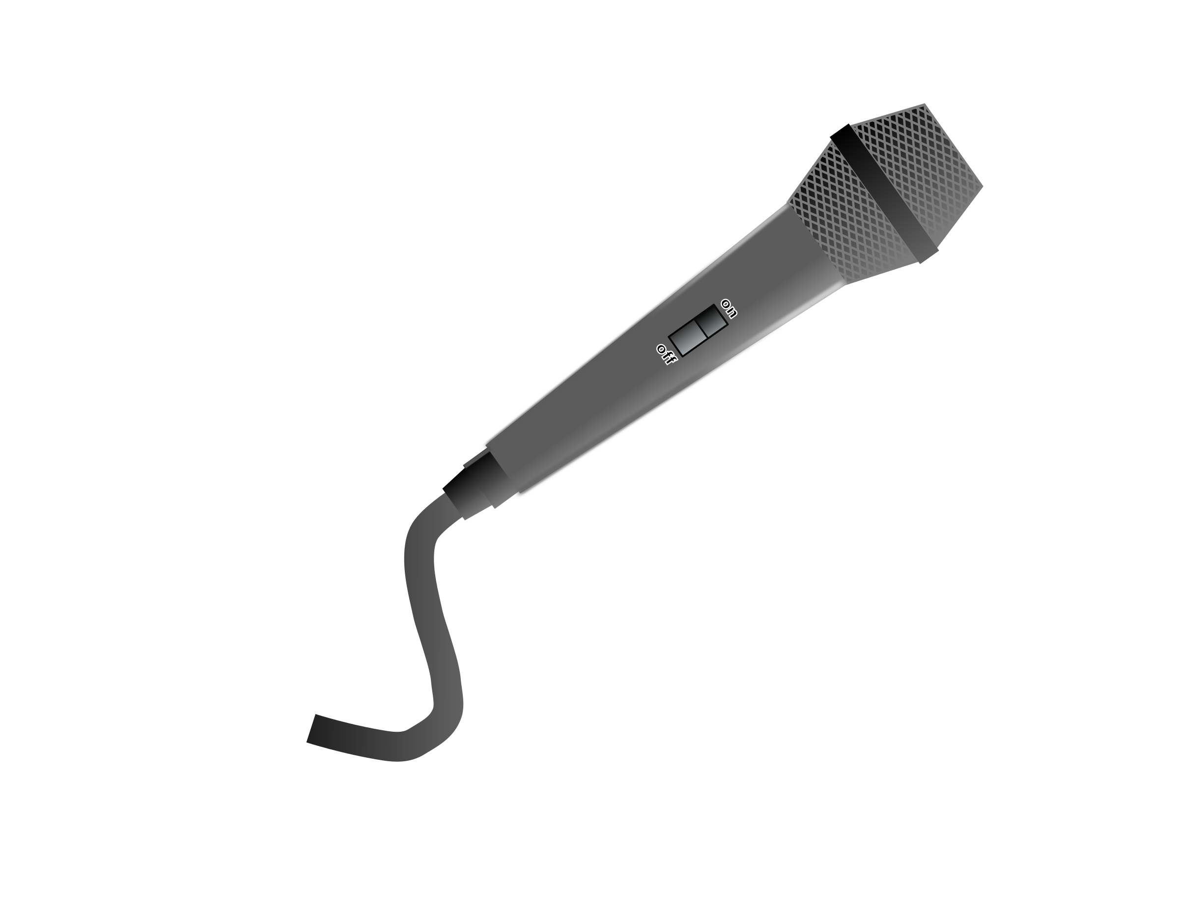 microphone clipart simple
