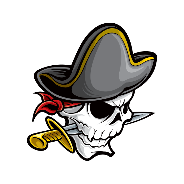 pirates clipart knife