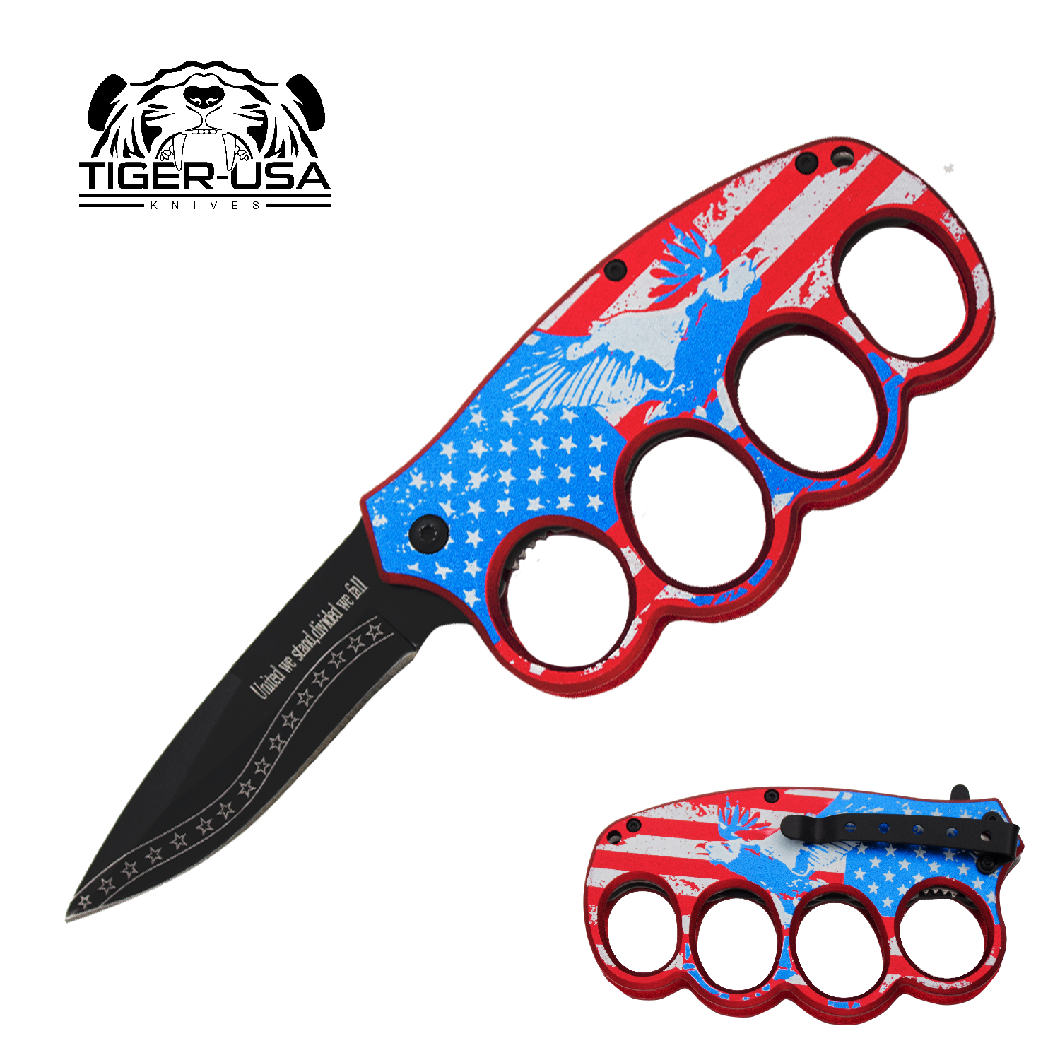 Knife clipart scissors.  inch patriotic eagle
