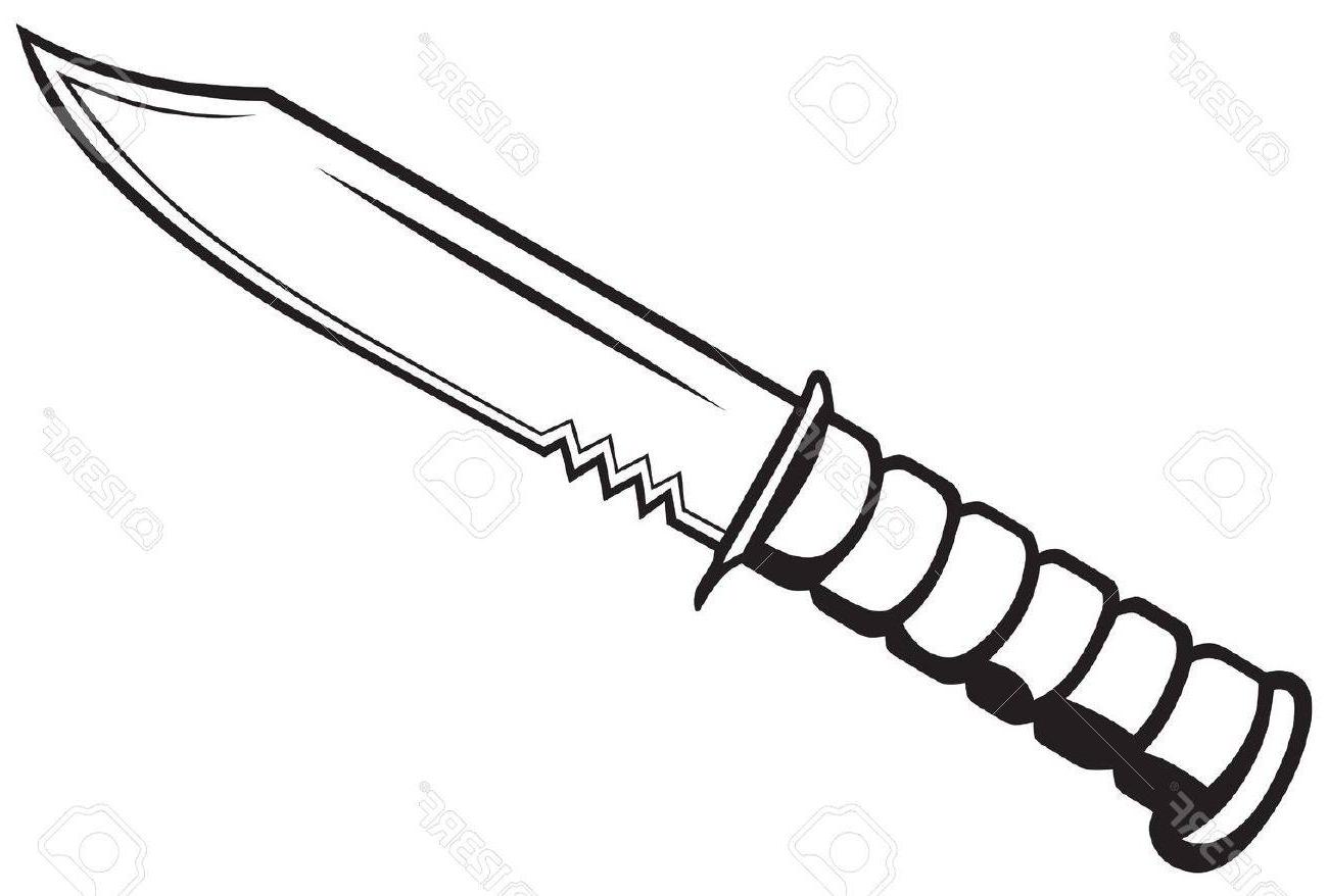 Knife clipart vector. Best hd black and