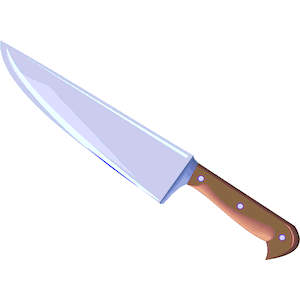 Knife clipart vector. Carving cliparts of free