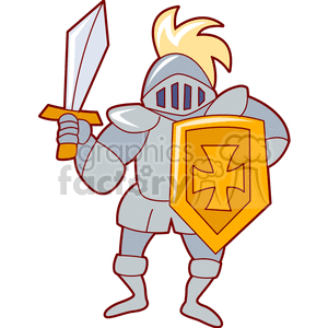 Knight clipart african american. In armor royalty free