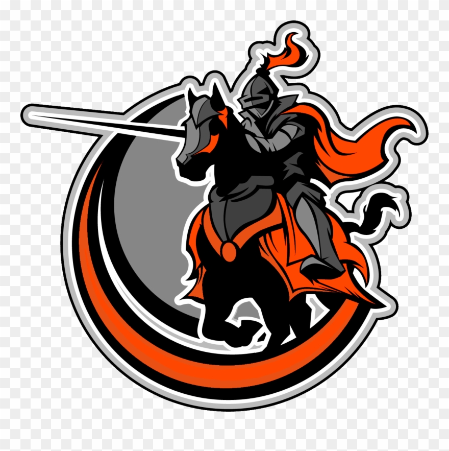 knight clipart charger
