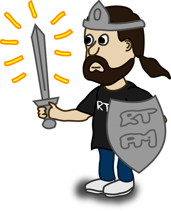 knight clipart cool