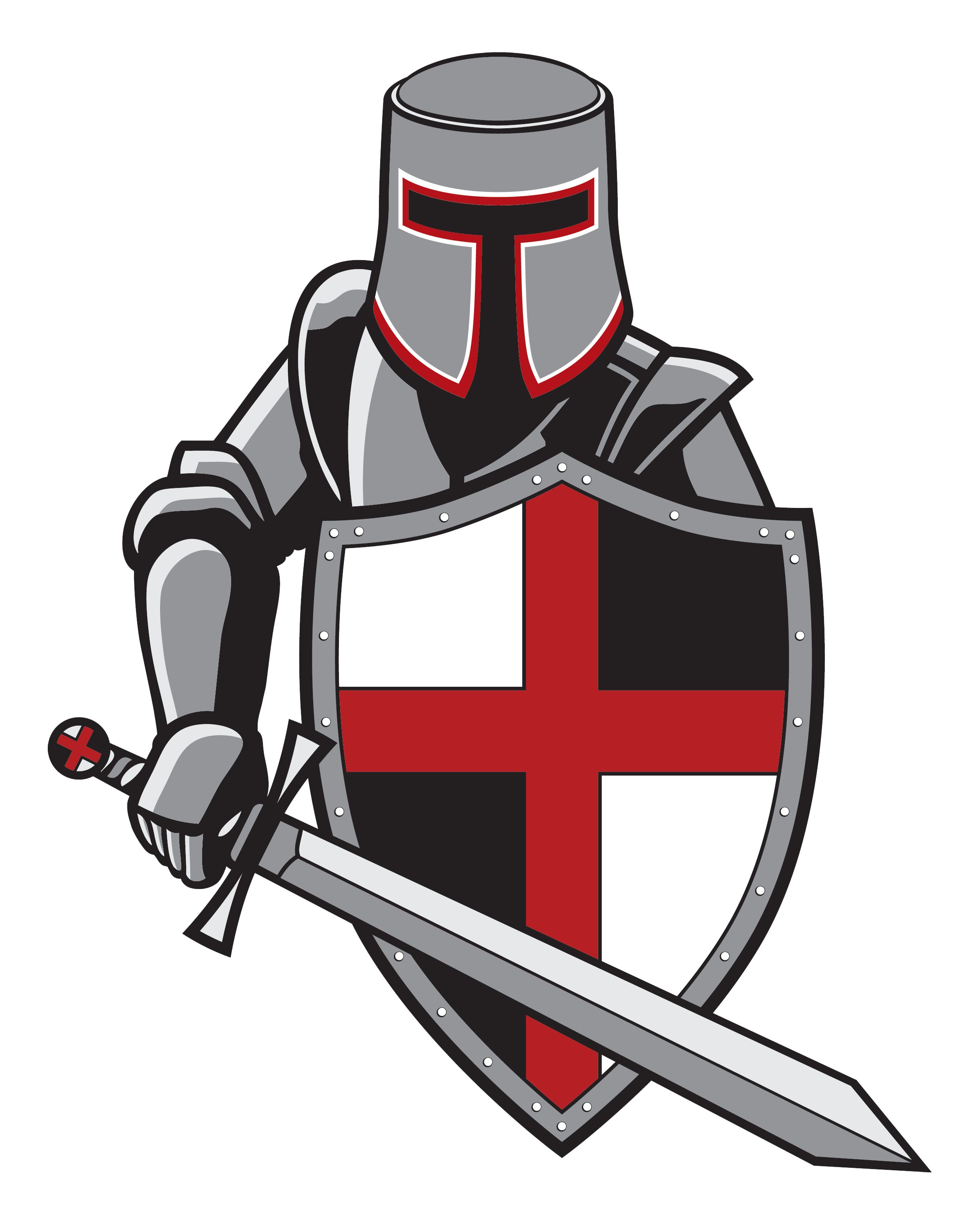 knight clipart crusader