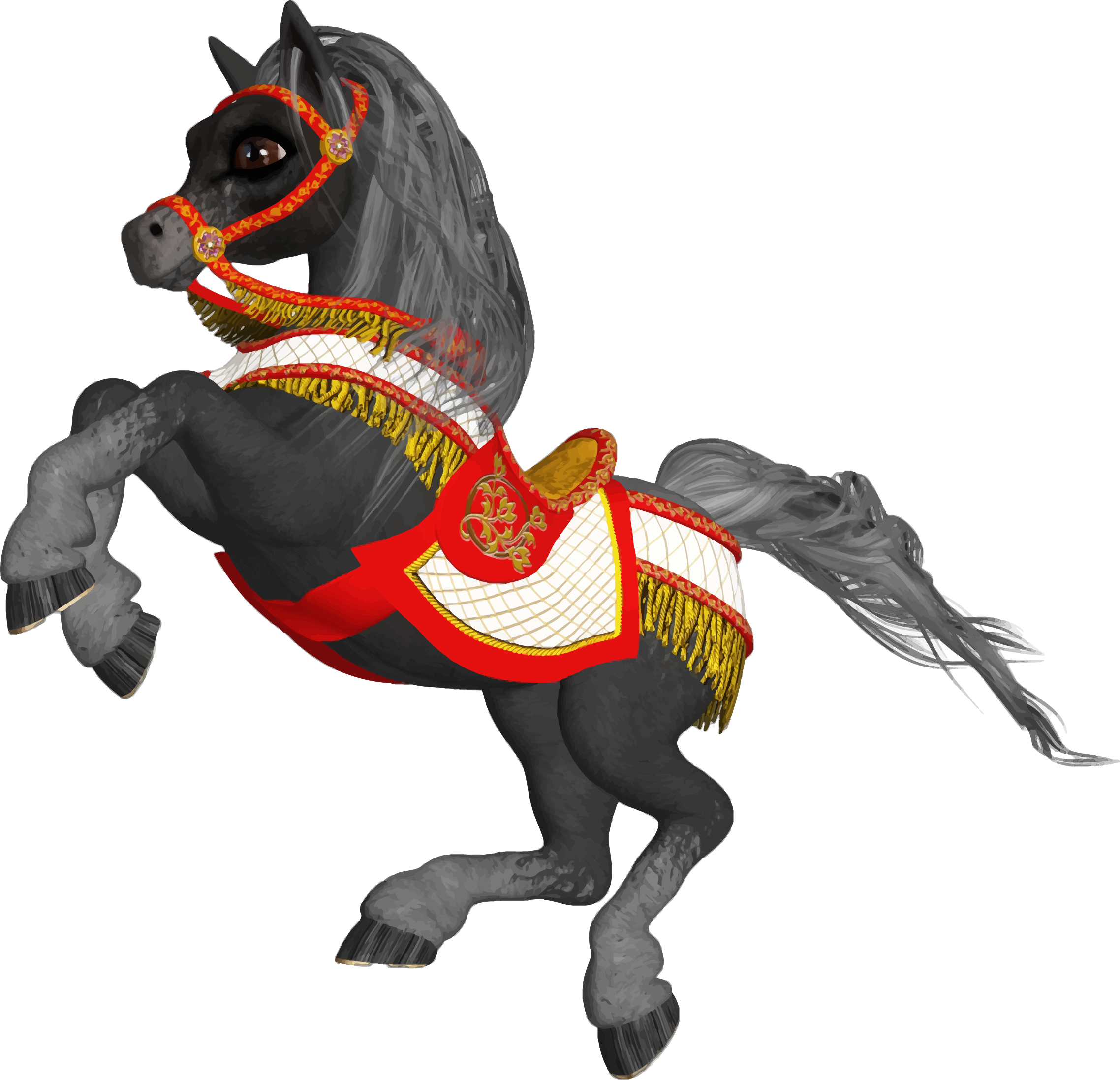 knight clipart horse animation