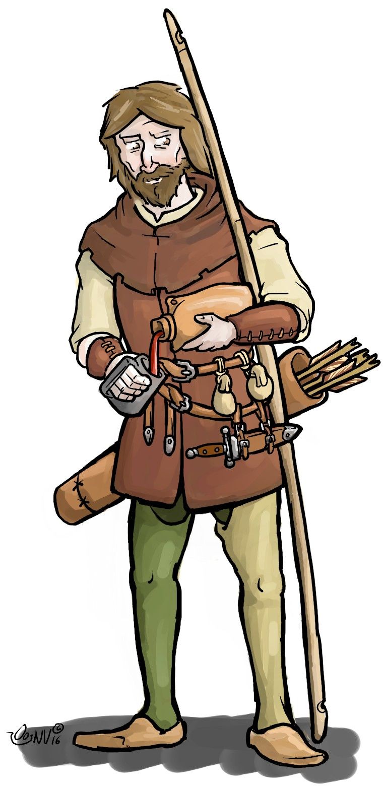 Knight clipart medieval archer. Pin by gavin pierson