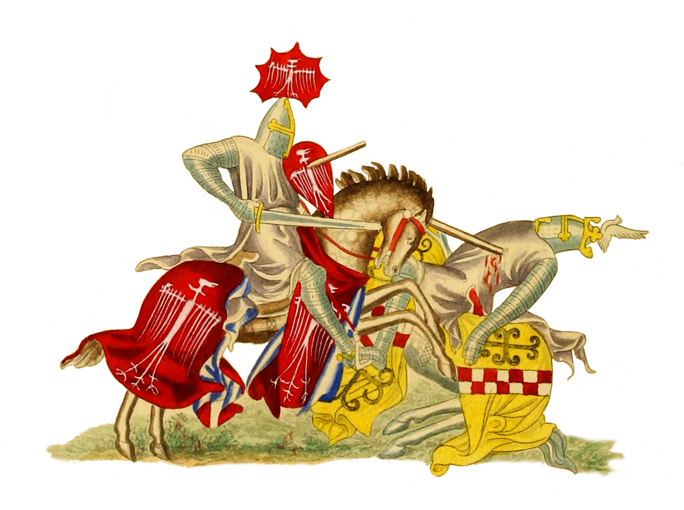 knight clipart medieval period