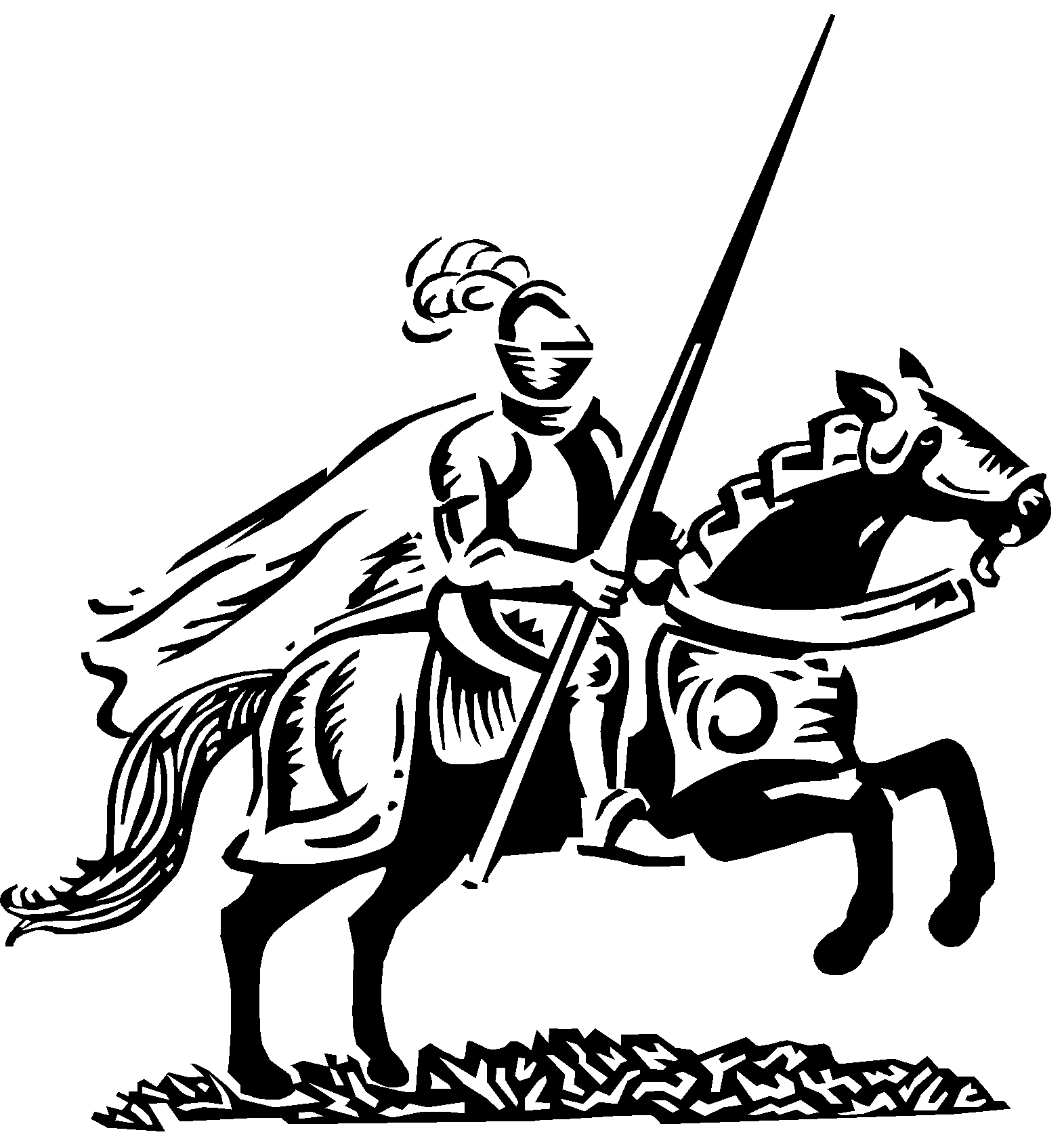 knight clipart normans
