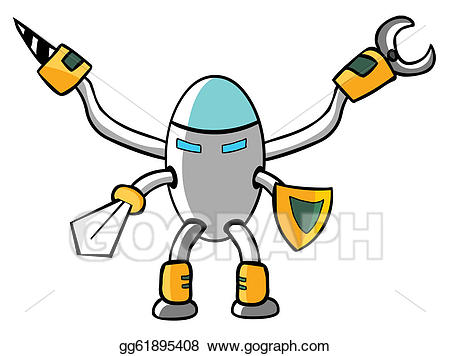 knight clipart robot